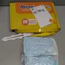 Heavy Duty Duster Refills for Swiffer Duster, 20 Count Duster Refills with 1 Handle, Multisurface 360 Dusters with 4X Microfibers, Unscented Disposable Dusters for Cleaning (Blue)