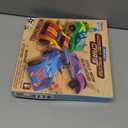 Klever Kits 4 DIY Wooden Race Cars-Build & Paint Your Own Wood Craft Kit, 4 Race Cars Toy, Easy to Assemble Arts Crafts Kit, Birthday Party Presents for Kids Boys and Girls