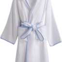 Umeyda Boys Girls Bathrobe Soft Towel Hooded Robe Kids Terry Cloth Cotton Robes, 3-12 Years