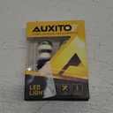 AUXITO 1156 LED Bulb White 400% Super Bright 7506 BA15S P21W LED Light Replacement with Projector for Backup Reverse Tail Brake DRL Turn Signal Parking Light, Pack of 2
