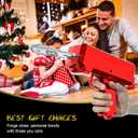 Gusil Money Gun Shooter Cash Cannon Bills Gun Make It Rain Toy Gun,Handheld Spary Cash Gun for Game Movies Party Supplies