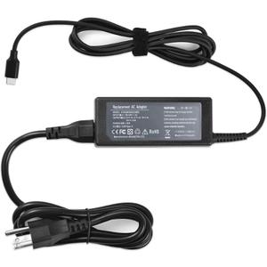 Replacement 45W USB-C Charger Compatible with HP Chromebook X360 14 14A G5 14-ca051wm 14-ca052wm 14-ca091wm 11 11-ae051wm 11A G6 G7 G8 844205-850 918337-001 Type C Power Adapter