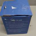 Electric Lunch Box Food Warmer - 105W Fast Heating Lunch Box with Dual 27-Ounce SS Containers - 110V Portable Food Heater for Travel, Office, & On-the-Go - Perfect for Men, Women, Adults (Gray)