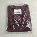 True Classic Mens T-Shirts - Short Sleeve Crew Neck Plain Novelty T Shirt for Men, Pack of 1, Heather Burgundy, XL