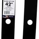MaxPower 561298B Blade Set for 42" Cut Murray Replaces OEM No. 095101E701, 92418,92418E701