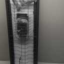 Over The Sink Dish Drying Rack - Adjustable 2 Tier X-Large Capacity Stainless Steel Drainer with Cutlery & Utensil Holders, Kitchen Storage & Organization, 31.5"-39.5"L x 12"W x 24.5"H, Black