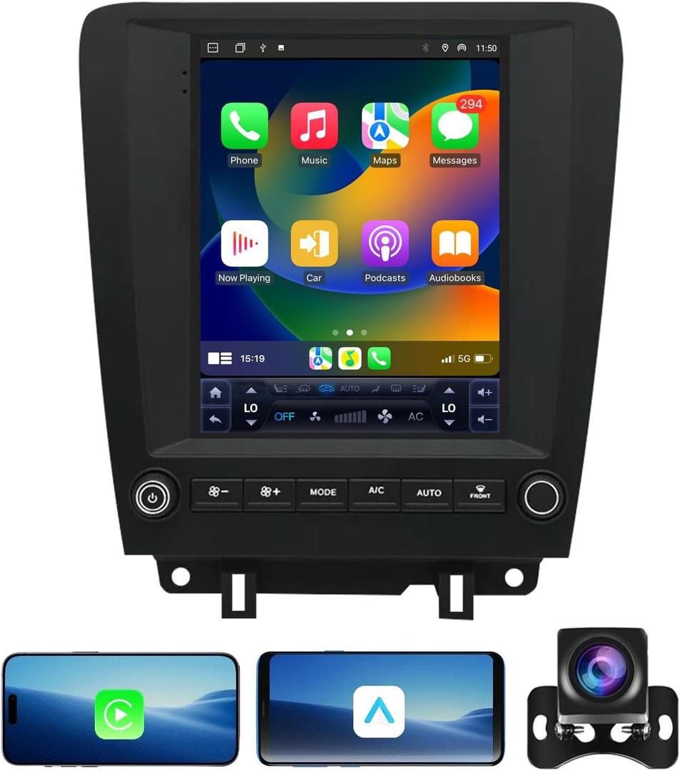 Car Radio for Ford Mustang 2010 2011 2012 2013 2014 Radio Stereo Upgrade Carplay Android Auto 8Core 4+32G 9.7 Inch Touch Screen with WiFi SWC DSP Bluetooth Backup Camera Car Radio for Ford Mustang 2010 2011 2012 2013 2014 Radio Stereo Upgrade Carplay Android Auto 8Core 4+32G 9.7 Inch Touch Screen with WiFi SWC DSP Bluetooth Backup Camera
