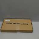 ACNCTOP Desk Lamp for Office Home - Eye-Caring Architect Task Lamp 25 Lighting Modes Adjustable LED Desk Lamp Flexible Gooseneck Clamp Light for Workbench Drafting Reading Study