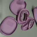 Filoto Case for Airpods Max Headphones,Ear Pad Case Cover/Ear Cups Cover/Headband Cover for AirPods Max(USB-C/Lightning)(2024/2020),Silicone for Apple Airpod Max, Accessories Cases(Lavender Purple)