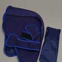 KingPavonini Ankle Foot Ice Pack Wrap for Sprained Ankle/Surgery Recovery, Reusable Gel Ice Packs for Feet Injuries, Plantar Fasciitis, Achilles Tendonitis, Hot/Cold Therapy, XL (1 Wrap+4 Gel Packs)