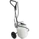 Portable Propane Tank Dolly with Wheels, Propane Tank Cart for Fire Pit, Heater, Weed Torch, BBQ, Cart for 20lb Propane Tank, Gas Trolley for Blow Torch (Cylinder and Torch Not Included)