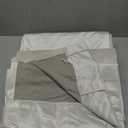 100% Blackout Ivory Off White Velvet Curtains 84 inch Long for Living Room,Set of 2 Panels Liner Rod Pocket Back Tab Thermal Window Drapes Room Darkening Heavy Decorative Curtains for Bedroom