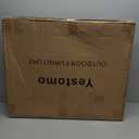 3-in-1 Sun Tanning Chair with Face Holes, Breathable Chaise Lounge Chair Outdoor, 5-Position Recliner, Lay Flat, Folding Side Table, Removable Pillow, Max 330lbs, Beach, Patio, Camping, Blue