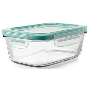OXO Good Grips 3.5 Cup Smart Seal Airtight Glass Rectangle Food Storage Container