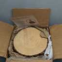 Set of (10) 7-9 inch Wood Slices for centerpieces, Arts and Crafts, and Rustic Home Decor! Wood Slice centerpieces, Wood Rounds, Tree Slices (Small 7-9 inch)