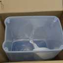 5 8 Lbs Dog Food Storage Container with Scoop Airtight Cat Food Container Buckle Lock Pet Food Container for Dog, Cat, Bird Seed, Chicken, Dry Food Storage Bin Container for Rice, Cereal, Flour