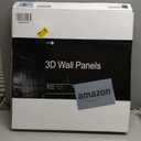 Art3d Slat Wall Panel, 3D Fluted Textured Panel 12-Tile 19.7 x 19.7in. - Black