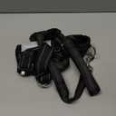 SlowTon No Pull Dog Harness - Heavy Duty Dog Harness and Leash Set for Medium Large Dogs, Reflective Tactical Harness with Soft Padded and Front Clip for Easy Walk and Training (Black XL)