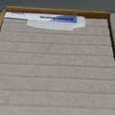 Smarpau Large Cork Board for Walls, 48"x36" Bulletin Board, 12 Pack Felt Wall Tiles with Pushpins Removable Security Stickers, Pin Board for Office Wall Organizer Protector -Deep Camel