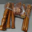 VASAGLE Solid Wood Coat Rack and Stand, Free Standing Hall Coat Tree with 10 Hooks for Hats, Bags, Purses, for Entryway, Hallway, Rubberwood, Caramel Brown URCR03WN