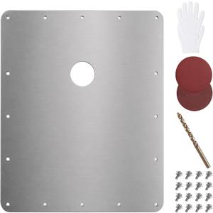 Upgraded Extra Large Pool Return Repair Kit, 17.5"W×19"H Oversized Wall Cover Plate, 2-3/8" Opening Compatible with Hayward SP1491D & Most Above Ground Pool Inlets, Pool Wall Damage Patch Replacement