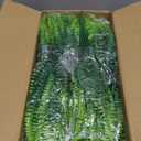 TURNMEON 20 Bundles Artificial Plants Outdoor Faux Boston Fern Summer Decor Fake Plants UV Resistant Plastic Greenery Shrubs Artificial Fake Flowers Outside Indoor for Spring Home Gardens Patio Yards