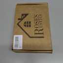 Rose's Rustics Heavy Duty Floating Shelf Bracket 6 Inch Rod (6 Pcs) Solid Steel Hidden Shelf Brackets for Floating Wood Shelves - Blind Shelf Support - Mounting Hardware Included - 1.5 Inch