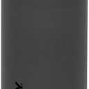 Stanley Quick Flip GO Water Bottle 24 oz | Push Button Lid | Leakproof and Packable for Travel and Sports | Insulated Stainless Steel | BPA-Free | Charcoal