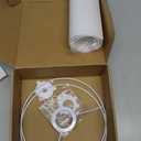 MERRYHAPY 2pairs Vintage Lamp Shade Frame Socket Compatible for Creating Table Floor and Pendant Lights and Elegant Design for Use