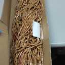 52 Strands 35.4" x 79" Bamboo and Wood Beaded Curtain for Doorway Handmade Natural Doorway Beads Bohemian Bamboo and Wooden Room Devider Hanging Boho Beaded Curtain,Brown