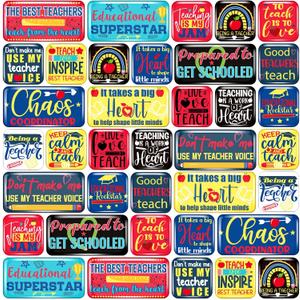 36 Pcs Back to School Refrigerator Magnets First Day of School Inspirational Magnets Teacher Appreciation Gifts for Home Kitchen Locker Birthday Graduation