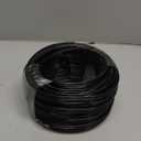 16 Gauge Wire 100FT, 2 Conductors Black Cable, Low Voltage 16 AWG Copper Clad Aluminum Extension Cord for Speaker Wire, LED, Automotive Cable 12V/24V DC