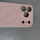 Miracase Magnetic for iPhone 17 Pro Case, Compatible with MagSafe, Integrated Silicone Camera Control Cover, 3.0mm Thicken Shockproof Drop Protection Phone Case for 17 Pro,Sand Pink