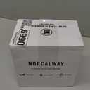 Norcalway Plastic Juice Bottles with Caps, Reusable Juicing Bottles, Clear Drink Containers with Lids for Juicing, Smoothie and Other Beverages - 12oz 6pcs