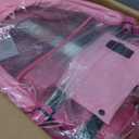 JMMD 7 in 1 Tricycle Stroller with Push Handle, Baby Trike with 360 Swivel Seat, Reclining Backrest, All-Terrain Wheels, Dual Brakes, Canopy & Storage, Gift for Kids 18 Months to 5 Years, Pink