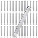 Cindeer 40 Pcs Sewing Clips Stainless Steel Hemming Clips Metal Hemming Tool 3 Inches with Measurements for Fabric Quilting Pinning and Marking Accessories