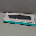 Logitech K585 Multi-Device Slim Wireless Keyboard, Built-in Cradle for Device; for Laptop, Tablet, Desktop, Smartphone, Win/Mac, Bluetooth/Receiver, Compact, Easy Switch, 24 Month Battery - Graphite