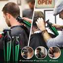 BILLAR Professional Hair Clipper for Men Hair Cutting Kit Men's Beard Trimmer Hair Trimmer Shaver Cordless Barber Clippers and TrimmersGreen