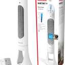 Honeywell QuietSet Whole Room Oscillating Tower Fan with Remote, White, HYF260