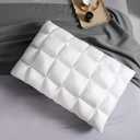 YOUR MOON Soft Pillows Standard for Sleeping, Support Bed Pillows, Fluffy Down Alternative Pillow, Luxury Hotel Gel Standard Pillows for Side Sleeping (White)
