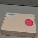 REECHO Beanie Wig Hair Extensions, Warm Knitted Beanie Hat with Hair 12" Beach Wavy Hair Extension Synthetic Hairpiece for Women - Beige Beanie, Light Brown with Highlights Hair