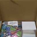 Kenning Valentine Day Gifts for Coworkers Bulk Glitter Heart Shaped Keychain and Valentine Cards for Valentines Party Favors