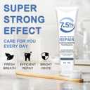 2 x 2Pcs Hydroxyapatite Toothpastes, Hydroxyapatite Toothpastes for Enamel Protection and Tooth Strengthening, Gentle Mint, Fresh Breath, Daily Use for Oral Health, 4.23oz