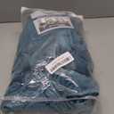 Turquoize Velvet Chair Covers for Dining Room Blue Dining Chair Slipcovers Set of 4 Parsons Dining Room Chair Covers Stretch Removable Chair Slipcovers for Home, Hotel, Banquet, (4, Peacock Blue)