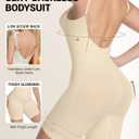 Tank Bodysuit for Women Tummy Tucker Shapewear Butt Lifter Body Shaper Compression Bodysuit, L