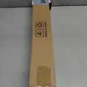 Curtain Rods for Windows 32-90 Inch, 1 Inch Adjustable Black Curtain Rod Set with Brackets, Easy Install