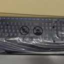 Logitech MK345 Wireless Keyboard and Mouse Combo with Palm Rest, 2.4 GHz USB Receiver, Compatible with PC, Laptop, Black