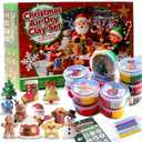 Christmas Stocking Stuffer for Kids  Air Dry Clay Kit with 12 Cups, 8 Tools & Instructions  DIY Holiday Ornaments & Crafts Gift for Boys & Girls