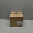 Aspen Creative 32039-5A, Empire Clip-On Chandelier Lamp Shade, Off-White, 3" Top x 6" Bottom x 5" Slant Height, Set of 5