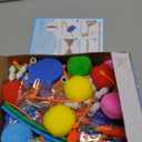 EULRGAUS Pool Toys, 34PCS Swim Thru Rings Pool Games, Diving Toys with Diving Rings, Underwater Treasures, Diving Gems, Water Toys with Splash Balls, Water Frisbee, Swim Toys for Kids, Boys and Girls